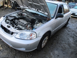 2000 HONDA CIVIC VP SILVER 4DR 1.6L AT A15301